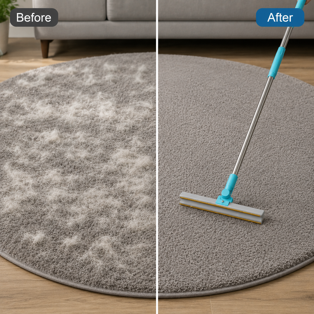 Pawly Mellow™ Carpet Rake
